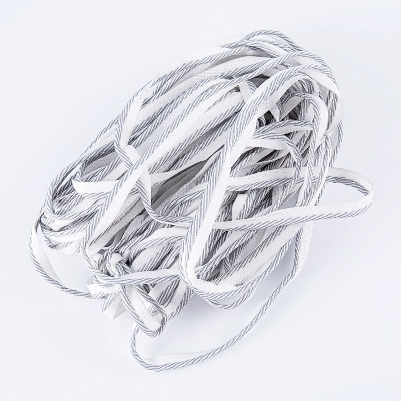 Tvåfärgad väv av polyesternät