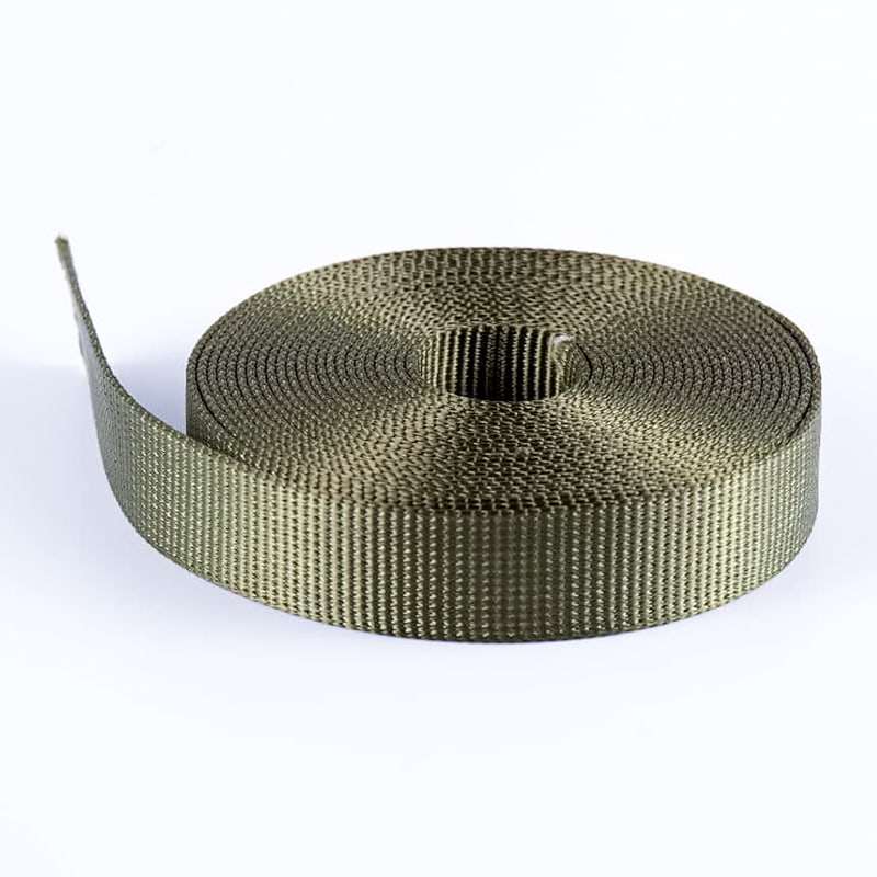 2,5 cm Polyester Twill Flexibel väv för hundhalsband