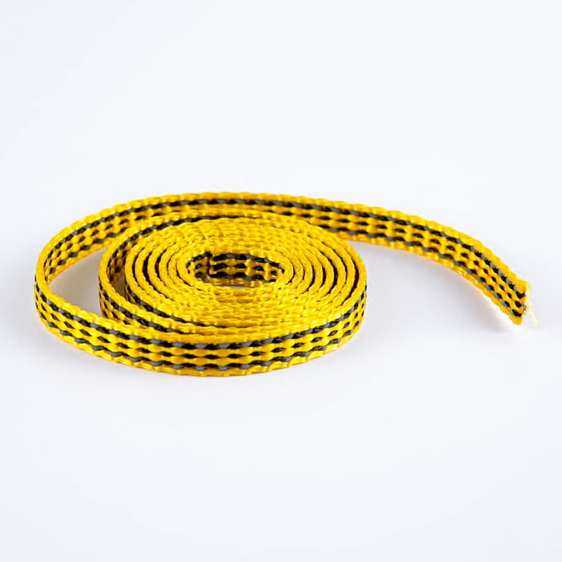 1,0 cm Polyester Reflexive Pet Training Leash Webbing